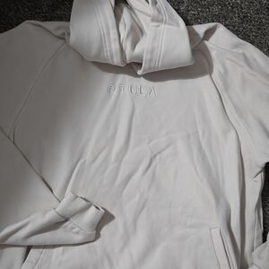 P'TULA Soft White Hoodie